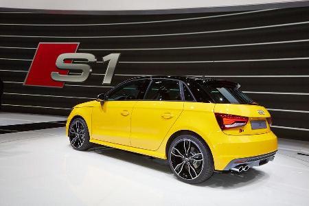 Audi S1, Genfer Autosalon, Messe, 2014