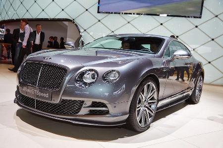 Bentley Continental GT Speed Coup, Genfer Autosalon, Messe, 2014