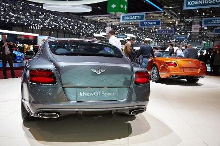 Bentley Continental GT Speed Coup, Genfer Autosalon, Messe, 2014