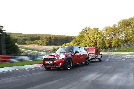 Mini Clubmann Cooper SD mit Cowley, Seitenansicht Mini Clubmann Cooper SD mit Cowley, Seitenansicht