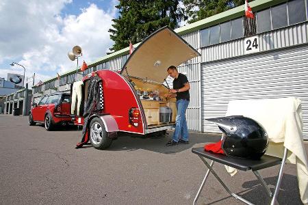 Mini Clubmann Cooper SD mit Cowley, Heckansicht