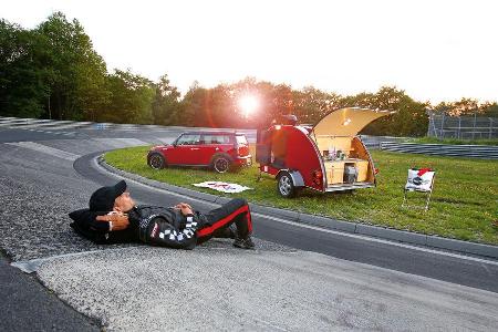 Mini Clubmann Cooper SD mit Cowley, Seitenanciht