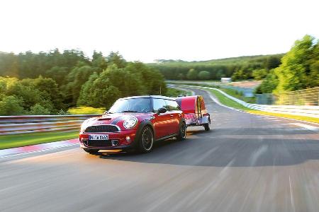 Mini Clubmann Cooper SD mit Cowley, Frontansicht