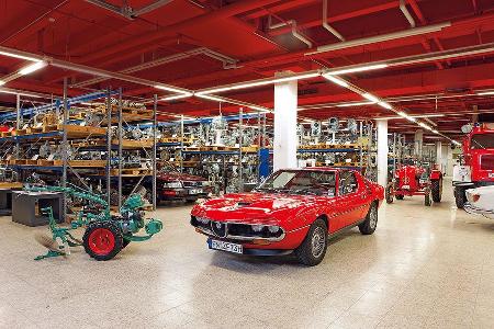 ZF-Archiv, Irus-Balkenmher, Alfa Romeo Montreal, Porsche Traktor ZF-Archiv, Irus-Balkenmher, Alfa Romeo Montreal, Porsche Traktor