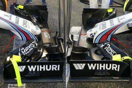 Williams - Formel 1 - Technik - GP Bahrain 2016