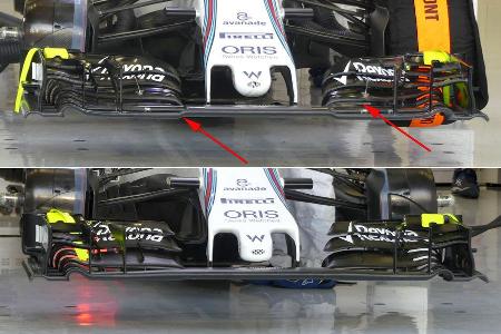 Williams - Formel 1 - Technik - GP Bahrain 2016