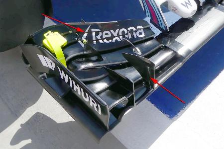 Williams - Formel 1 - Technik - GP Bahrain 2016