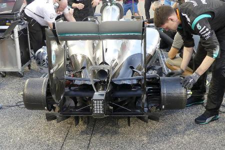 Mercedes - Formel 1 - Technik - GP Bahrain 2016