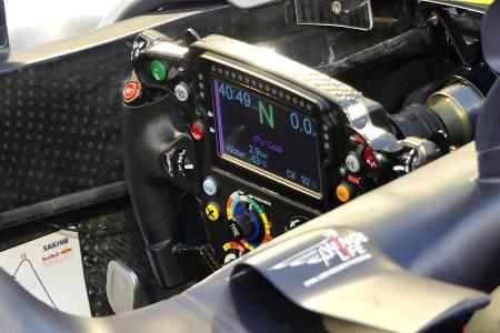 Red Bull - Lenkrad - Formel 1 - Technik - GP Bahrain 2016