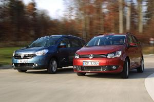 Dacia Lodgy gegen VW Touran