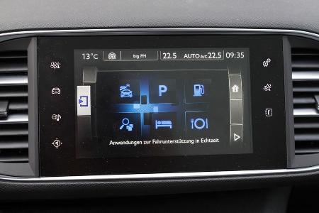 Peugeot 308 125 THP, Display