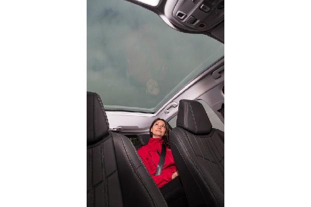 Peugeot 308 125 THP, Panoramafenster