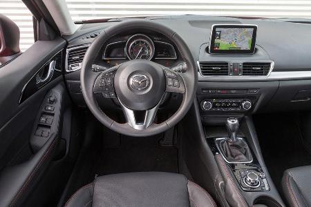 Mazda 3 Skyactive G 120, Cockpit