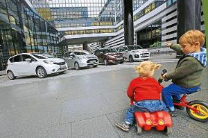 Citroën C3 Picasso, Ford B-Max, Nissan Note, Skoda Roomster, Frontansicht