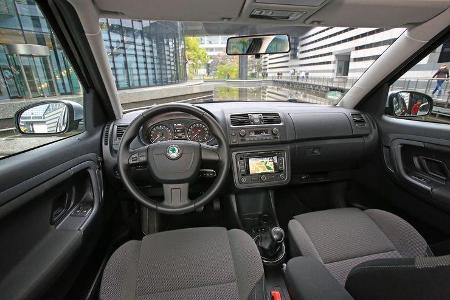Skoda Roomster 1.6 TDI, Cockpit