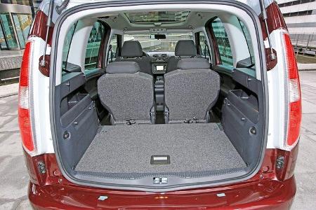 Skoda Roomster 1.6 TDI, Ladefläche