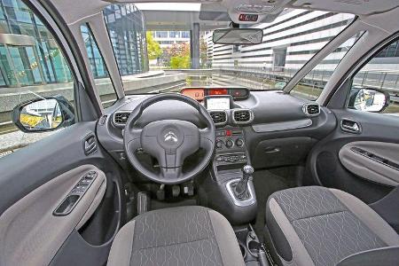 Citroën C3 Picasso HDi 90, Cockpit