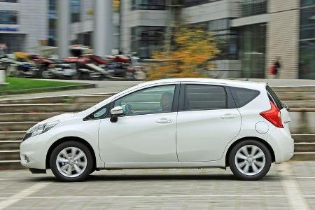 Nissan Note 1.5 dCi, Seitenansicht