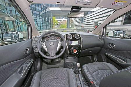 Nissan Note 1.5 dCi, Cockpit