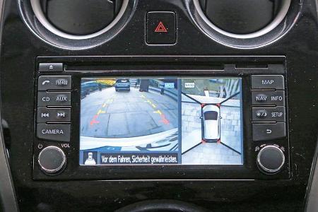 Nissan Note 1.5 dCi, Rückfahrkamera