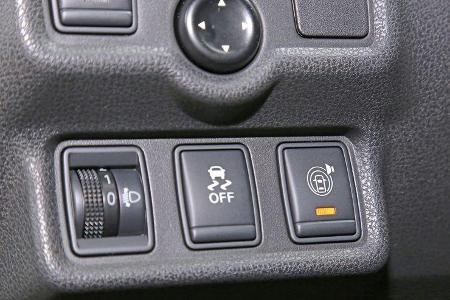 Nissan Note 1.5 dCi, Bedienelemente