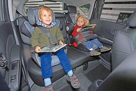 Nissan Note 1.5 dCi, Fondsitz, Kindersitz