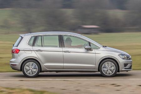 VW Golf Sportsvan 2.0 TDI, Seitenansicht