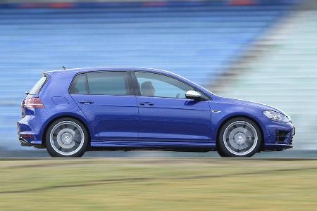 VW Golf R, Seitenansicht