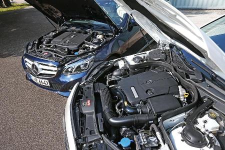 Mercedes E 200, Mercedes E 200 CDI T, Motoren