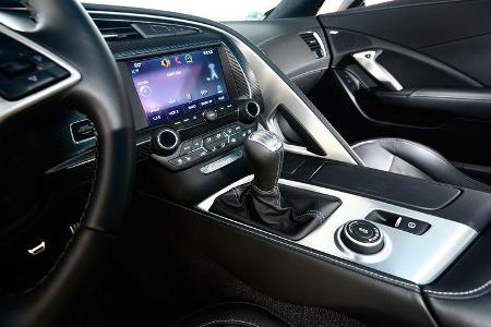 Corvette C7 Stingray, Mittelkonsole, Schalthebel