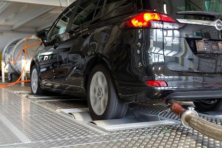 Opel Zafira Abgastest DUH Opel Zafira Abgastest DUH