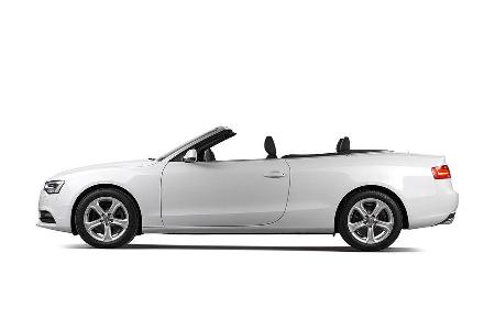 Audi A5 Cabrio, Seitenansicht