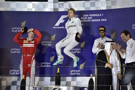 Podium - GP Bahrain 2016