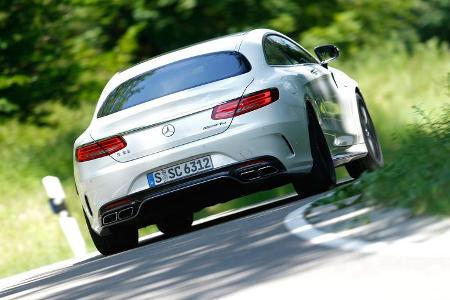 Mercedes S 63 AMG 4Matic Coupé, Heckansicht