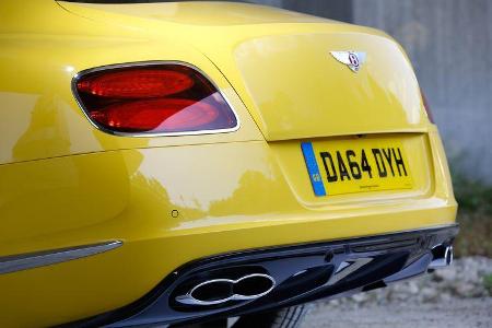 Bentley Continental GT V8 S, Auspuff, Endrohre