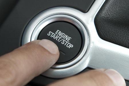 Saab 9-5, Startknopf