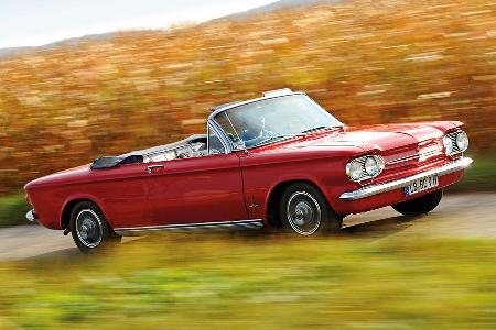 Chevrolet Corvair Monza Spyder, Seitenansicht