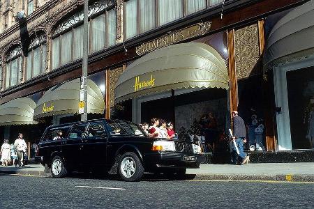 Volvo 240 Turbo, Heckansicht