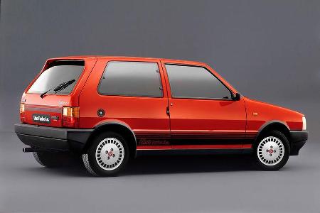 Fiat Uno Turbo, Seitenansicht