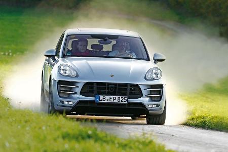 Porsche Macan, Frontansicht Porsche Macan, Frontansicht