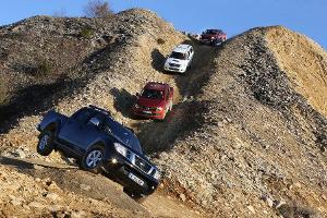 Ford Ranger, Nissan Navara, Toyota Hilux, VW Amarok,