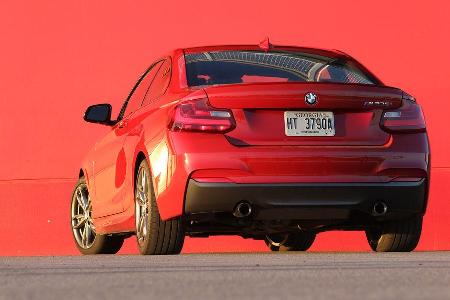 BMW M235i, Heckansicht
