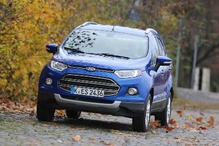 Ford Ecosport 1.0 Ecoboost, Frontansicht Ford Ecosport 1.0 Ecoboost, Frontansicht