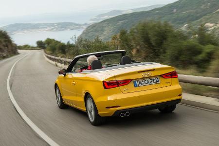 Audi A3 Cabriolet 1.4 TFSI, Heckansicht