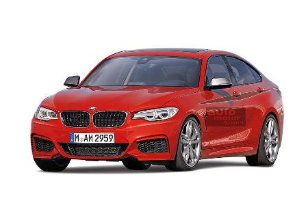 BMW 2er Gran Coup Retusche