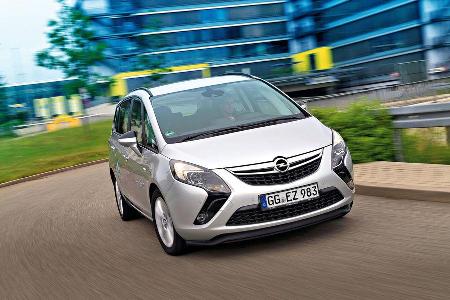 Opel Zafira Tourer 1.6 CNG Turbo, Frontansicht