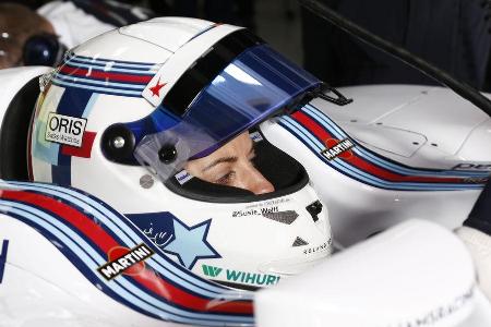 Susie Wolff - Williams - Barcelona - F1 Test 2 - 14. Mai 2014