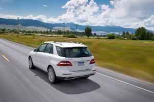 Mercedes ML 350, Rckansicht, Heck