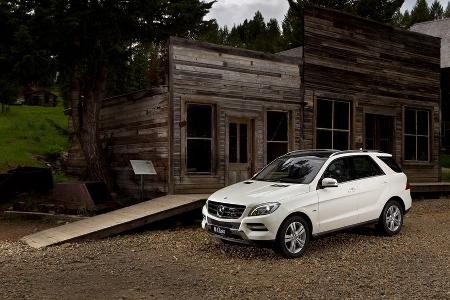 Mercedes ML 350, Seitenansicht