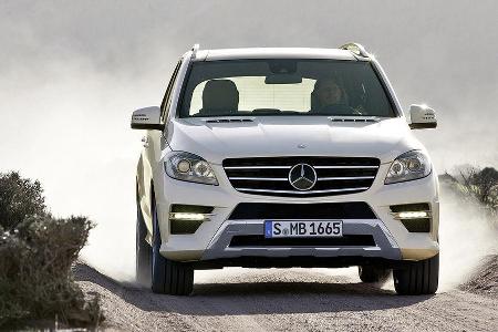 Mercedes M-Klasse, Front